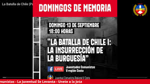 El presidente de la república, salvador allende gossens al centro con el ministro de obras públicas y transportes, humberto martones. Juventudes Comunistas V Region Costa La Batalla De Chile Parte 1 La Insurreccion De La Burguesia Da 183a Facebook