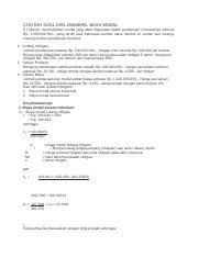 Contoh soal dividen dan jawabannya. Contoh Soal Dan Jawaban Contoh Soal Dan Jawaban Biaya Modal Pt Marcel Membutuhkan Modal Yang Akan Digunakan Dalam Pendanaan Investasinya Sebesar Rp Course Hero