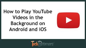 Maybe you would like to learn more about one of these? How To Play Youtube Videos In The Background On Android And Ios Youtube