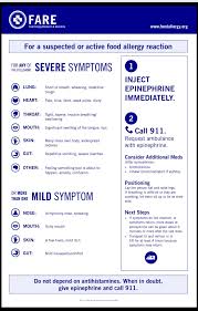 Repeated exposures may lead to more serious reactions. Severe Allergic Reaction Symptoms Food Allergies Awareness Food Allergies Food Allergy Awareness Week