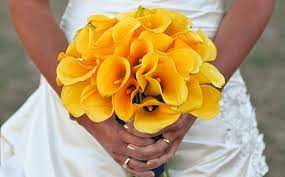 #wedding bouquets #orange wedding #bridesmaid bouquet. Calla Lilies Bouquet Wedding All Products Are Discounted Cheaper Than Retail Price Free Delivery Returns Off 78
