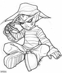 Horror child's play coloring pages print coloring. Freddy Vs Jason Coloring Pages
