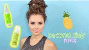 Refreshing curls is a task we do multiple times during the week. Second Day Curls How To Refresh Curly Hair In The Morning Youtube