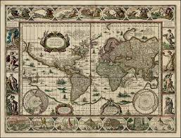 Blaeu S Iconic Nova Totius Terrarum Ancient World Maps Antique World Map Vintage Maps