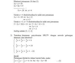 Menentukan jumlah bonus yang diterima setiap toko selama waktu yang ditentukan. Bank Soal Matematika Kelas X Sma Sistem Persamaan Linear Tiga Variabel Spltv Ibu Guru Susi Sr