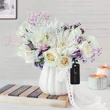 Bouquet of roses, bouquet of seasonal flowers, fresh. Send Sympathy Flowers Condolence Gifts Online India Interflora In
