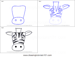 Learn how to draw a cartoon zebra with us! How To Draw A Zebra Easy Step By Step Drawing For Kids