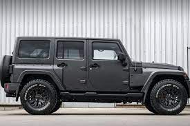 The Chelsea Jeep Wrangler Black Hawk Edition Is Indulgent Jeep Wrangler Jeep Wrangler Sahara Jeep