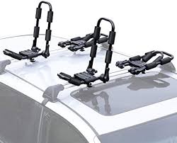 This rack partners well with other thule roof racks or kayak saddles. Amazon Com Leader Accessories Folding Kayak Rack 4 Pcs Set J Bar Car Roof Rack For Canoe Surf Board Sup On Roof Top Mount On Suv Car And Truck Crossbar With 4 Pcs Tie