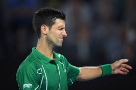 Novak djokovic, gemalt von künstler marko janjic. Australian Open Djokovic Kommen Die Tranen Bei Frage Nach Kobe Bryant Mytennis News
