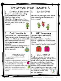Here is a riddle which will keep you in the mood and at the same time help you pass some quality time. Christmas Math Activities Worksheets Games Brain Teasers And Bonus Boom Cards Christmas Riddles Christmas Math Christmas Math Games