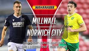In the last 10 h2h games, millwall got 2 wins,2 draws and6 losses against norwich city,they are on. 5tu Rtbnmwqsvm