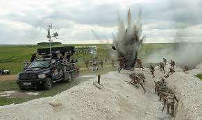 The big effects moments in the one-shot '1917' - befores & afters