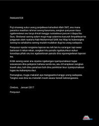 Eusina dumasar kana data anu bener 2. Contoh Gambar Susunan Makalah Hasil Wawancara Bahasa Sunda