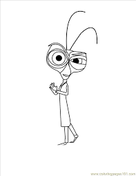 Aliens coloring pages to print. Monsters Vs Aliens 9 Coloring Page For Kids Free Monsters Inc Printable Coloring Pages Online For Kids Coloringpages101 Com Coloring Pages For Kids