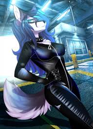 There are over 200,000 members who trust svscomics. Female Black Glowing Anime Wolf Novocom Top