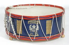 This item has been repurposed with a solid surface top added, as well as hairpin legs to the bottom. Sold Price Bass Drum Labeled On Front The Cameronians Scottish Rifles And South Africa 1899 1902 Converted Into A Coffee Table With Applie June 5 0113 10 00 Am Edt