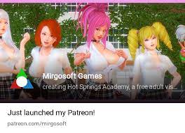Mirgosoft Games | creating Hot Springs Academy, a free adult visual novel  game! | Patreon