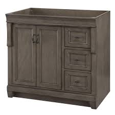 Home Decorators Collection Naples 36 In W Bath Vanity Cabinet Only In Distressed Grey With In 2020 Home Depot Bathroom Vanity Wooden Bathroom Cabinets Vanity Cabinet