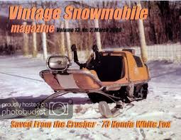 Image result for Arctic White 1973 Snowmobile