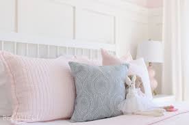 Stunning gray white pink color palette sumans board in 2019. Toddler Girl S Pink Bedroom Nick Alicia