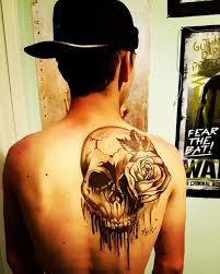 85 Scary Skull Tattoo Designs To Ink Lava360 Skull Tattoo Back Tattoos For Guys Skull Tattoo Design