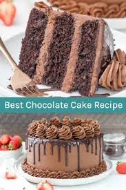 Homemade Chocolate Cake Easy 3 Layer Cake Recipe Recipe Amazing Chocolate Cake Recipe Moist Chocolate Cake Super Moist Chocolate Cake