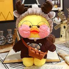 Lalafanfan Cafemimi Stuffed Duck Plush Dolls For Home Decor Animal Plush Toys Plush Toys Plush