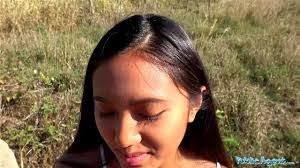 Roadside fuck with hot Asian May Thai Public Agent