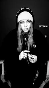 Black And White Billie Eilish Logo Billie Eilish By Podifos On Billie Eilish Billie Singer