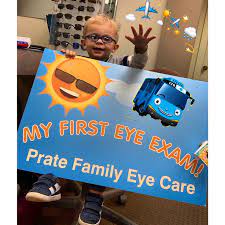 Prate Family Eye Care Provides Children S Eye Exams Across Various Stages Of Child Development Our Friendly Staff Specializes In Provid Eye Care Eye Exam Exam