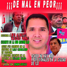 ILO #QuedateEnCasa LUIS TRIGOSO PALAO ES EL NUEVO GERENTE DE LA SUB REGION  DE ILO Mediante la Resolución Ejecutiva Regional N° 244-2020-GR/MOQ, Luis  Alberto Trigoso Palao fue desigano en el Cargo de