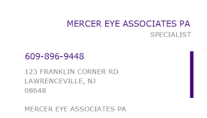 1609821487 Npi Number Mercer Eye Associates Pa Lawrenceville Nj Npi Registry Medical Coding Library Www Hipaaspace Com C 2021