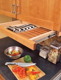 You Can Also Install An Under The Cabinet Knife Drawer Knife Drawer New Kitchen Under Cabinet Drawers