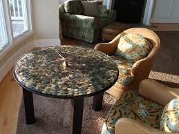 Pin By Sharon Moses On Stuff I Want To Make Diy River Rock Diy Table Top Stone Table Top