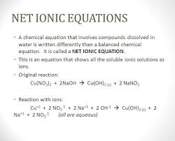 How To Write Ionic Equations Tutor Pace Chemistry Class Chemistry Notes Science Chemistry
