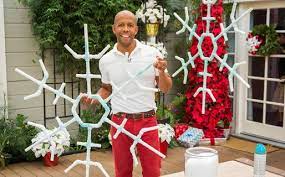 Do It Yourself Snowflakes Home Family Video Hallmark Channel Christmas Decorations Diy Outdoor Outdoor Christmas Outdoor Christmas Diy