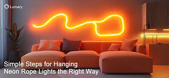 How to Hang Neon Rope Lights Without Damaging Your Walls?