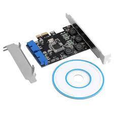 The card is also backward compatible with usb 2.0 and 1.x devices, so it will not only work with any future usb 3.0 devices, but will also support older devices. Pci E X1 To 2 Ports 19 Pin Usb 3 0 Header Pci Express To Dual 20 Pin Usb 3 0 Card Walmart Com Walmart Com
