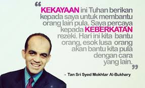 His highest education was only until form five, and he never went to university. Fakta Menarik Tan Sri Syed Mokhtar Al Bukhary Idola Kami Facebook