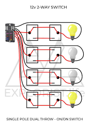 how to wire lights switches in a diy camper van electrical