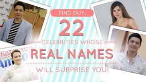 This list of celebrities is loosely sorted by popularity. Watch 22 Celebrities Whose Real Name Will Surprise You Part 1 Youtube