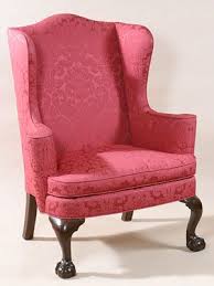 Chippendale Wing Chair With Ball And Claw Feet Chippendale Mobel Rosa Mobel Rosa Stuhle