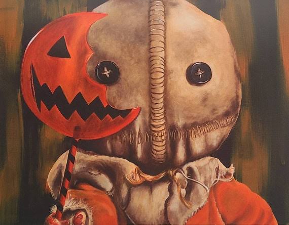Trick 'r Treat Sam Art Print - Etsy