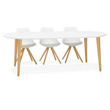 Table A Diner Ronde Extensible Iglou Style Scandinave 120 220 X120 Cm Achat Vente Table A Manger Seule Table A Diner Ronde Extensible Cdiscount