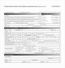 Personal Loan Application Form Template Fresh 10 Loan Application Templates Pdf Doc In 2020 Loan Application Application Form Job Application Letter Sample