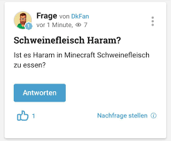 Bitcoin halal or bitcoin haram is a concept that is not going to be resolved easily. Fleisch In Minecraft Haram Wirklichgutefrage