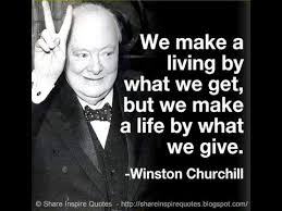 We hope you enjoyed our collection of 20 free pictures with winston churchill quote. We Make A Living By What We Get But We Make A Life By What We Give Winston Churchill Youtube