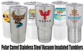 Your company logo will look great laser etched in bright silver over the royal blue exterior! Sublimation Ready 30 Oz Polar Camel With Lid Insulated Tumbler Business Industrial Screen Specialty Printing