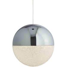 Hundreds of ceiling lighting brands ship free. Crushed Ice Globe Led Chrome Bar Pendant Light Tasc705843337s